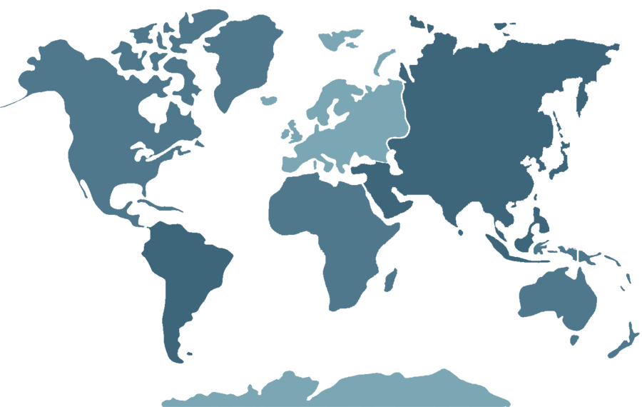 world map